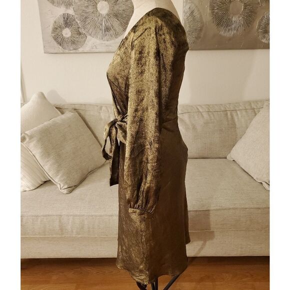 RALPH LAUREN Womens V- Neck Wrap Dress  - Picture 6 of 15